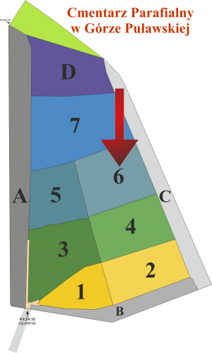 Brak mapy sektorowej