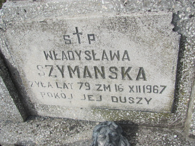 Władysława Szymańska 1888 Góra Puławska - Grobonet - Wyszukiwarka osób pochowanych