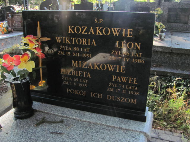 Wiktoria Kozak 1903 Góra Puławska - Grobonet - Wyszukiwarka osób pochowanych