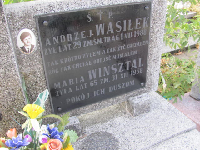 Andrzej Wasiłek 1959 Góra Puławska - Grobonet - Wyszukiwarka osób pochowanych