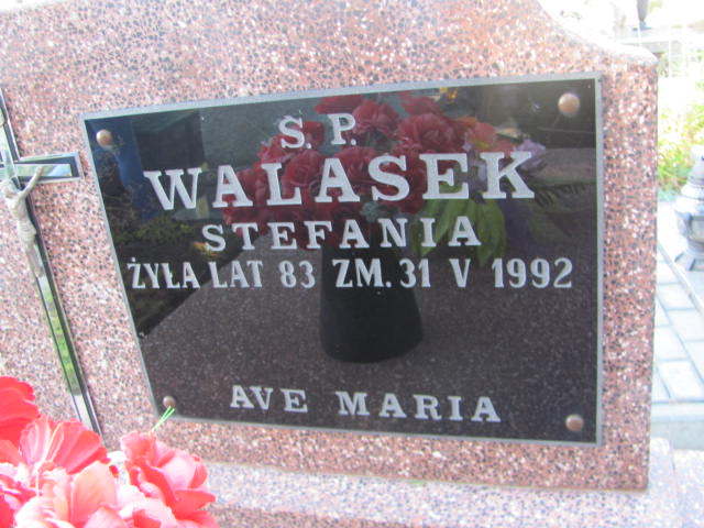 Stefania Walasek 1908 Góra Puławska - Grobonet - Wyszukiwarka osób pochowanych
