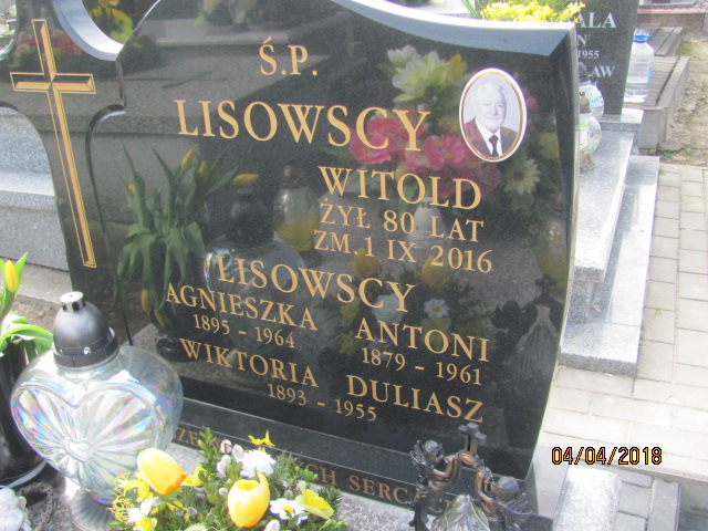 Agnieszka Lisowska 1894 Góra Puławska - Grobonet - Wyszukiwarka osób pochowanych