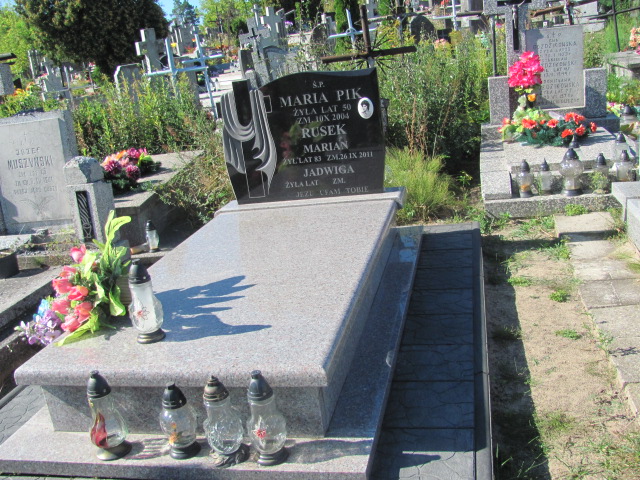 Grób Jadwiga Rusek