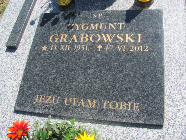 Zygmunt Grabowski 1951 Góra Puławska - Grobonet - Wyszukiwarka osób pochowanych
