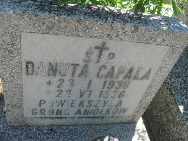 Daniela Capała 1936 Góra Puławska - Grobonet - Wyszukiwarka osób pochowanych