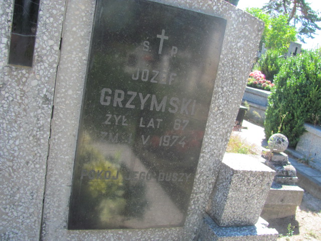 Józef Grzymski 1907 Góra Puławska - Grobonet - Wyszukiwarka osób pochowanych