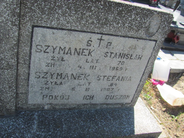 Stanisław Szymanek 1899 Góra Puławska - Grobonet - Wyszukiwarka osób pochowanych