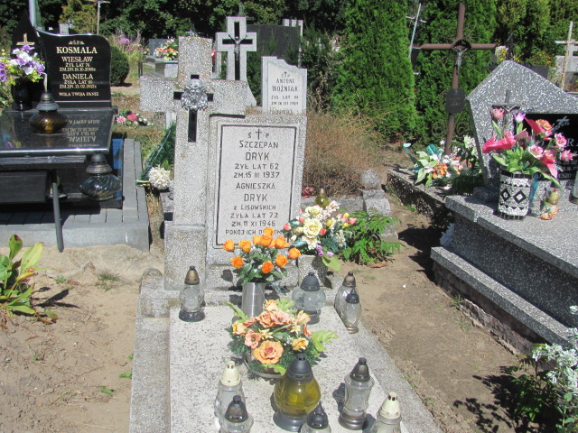 Grób Szczepan Dryk