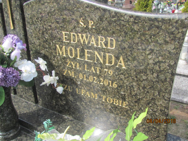 Edward Molenda 1936 Góra Puławska - Grobonet - Wyszukiwarka osób pochowanych