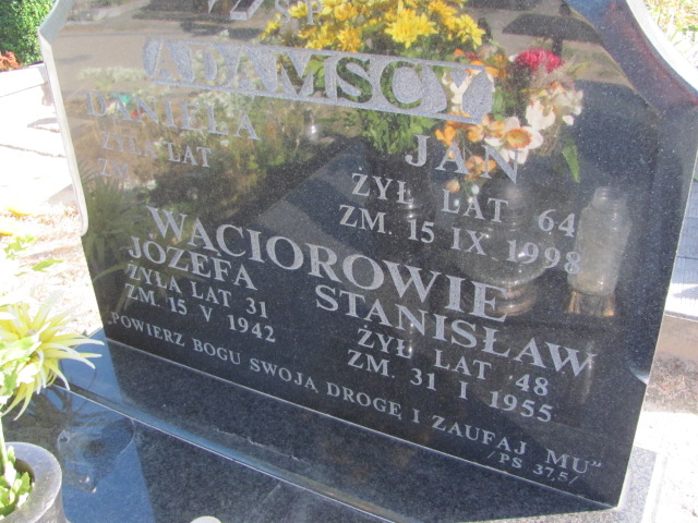 Stanisław Wacior 1906 Góra Puławska - Grobonet - Wyszukiwarka osób pochowanych