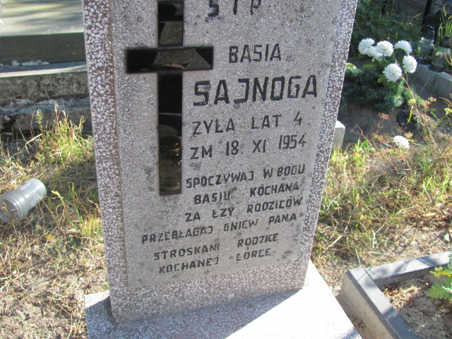 Barbara Sajnaga 1950 Góra Puławska - Grobonet - Wyszukiwarka osób pochowanych