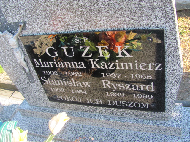 Marianna Guzek 1902 Góra Puławska - Grobonet - Wyszukiwarka osób pochowanych