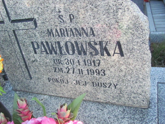 Marianna Pawłowska 1917 Góra Puławska - Grobonet - Wyszukiwarka osób pochowanych