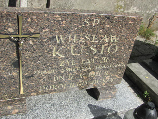 Andrzej Kusio 1966 Góra Puławska - Grobonet - Wyszukiwarka osób pochowanych