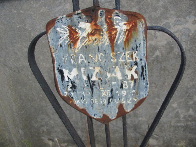 Franciszek Mizak 1886 Góra Puławska - Grobonet - Wyszukiwarka osób pochowanych