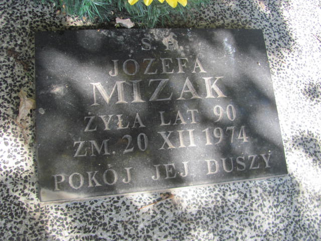 Józefa Mizak 1884 Góra Puławska - Grobonet - Wyszukiwarka osób pochowanych