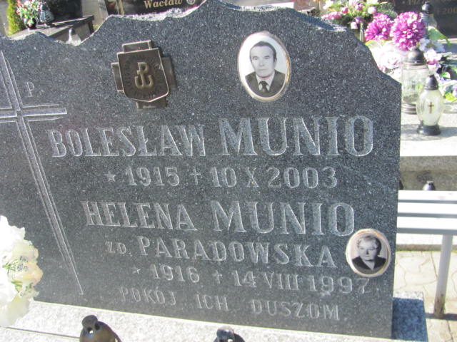 Helena Munio 1916 Góra Puławska - Grobonet - Wyszukiwarka osób pochowanych