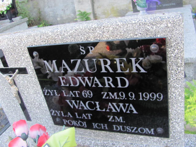 Edward Mazurek 1930 Góra Puławska - Grobonet - Wyszukiwarka osób pochowanych