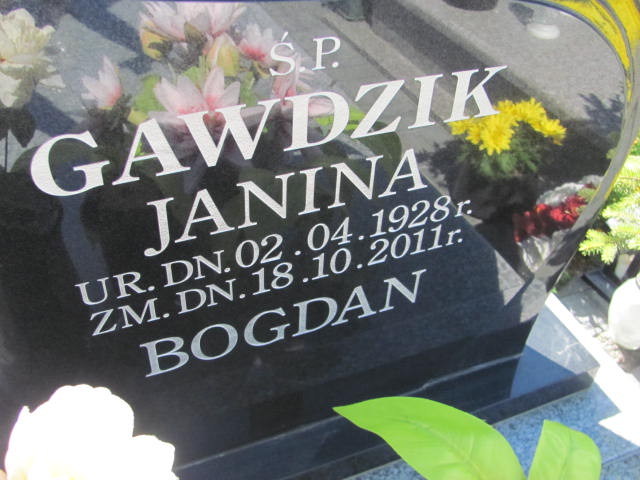 Janina Gawdzik 1928 Góra Puławska - Grobonet - Wyszukiwarka osób pochowanych